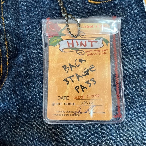 Y2K funky NWT Hint bootcut jeans - Picture 7 of 12